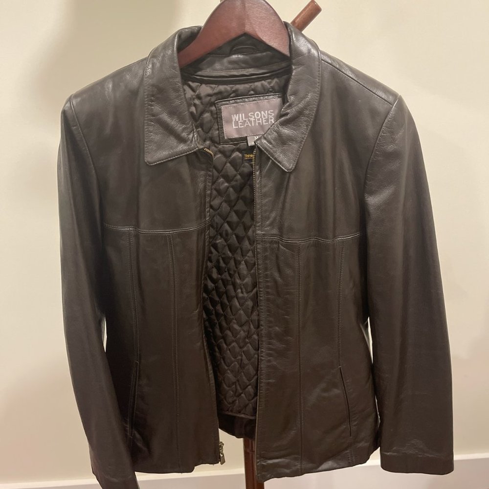 Wilsons Leather Jacket Vintage, US Size M